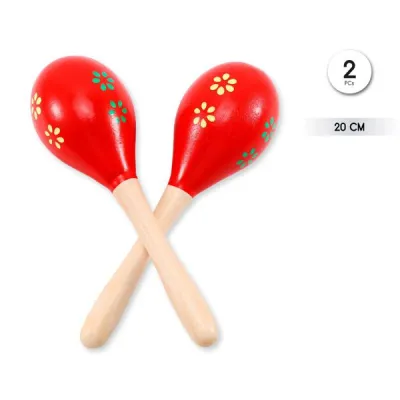 MARACAS MADERA 80843