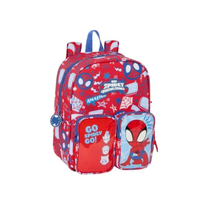 MOCHILA SPIDERMAN CON BOLSILLO 27CM. 642532232