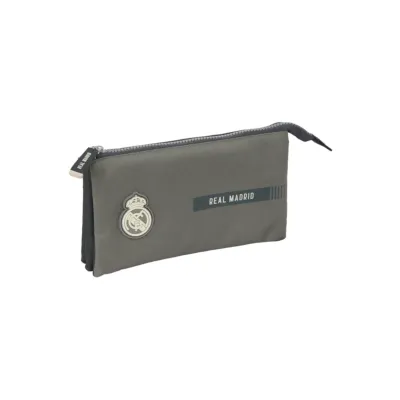 PORTATODO TRIPLE REAL MADRID GRIS 812524744