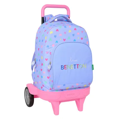 MOCHILA COMPAC BENETTON LOVE 45CM 612551218
