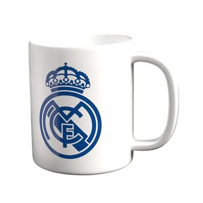 TAZA CERAMICA REAL MADRID BLANCA MG92-01RM