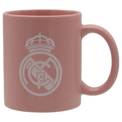 TAZA CERAMICA REAL MADRID ROSA MG92-02RM