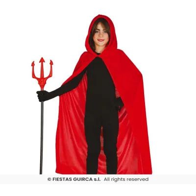 CAPA INFAN ROJA CON CAPUCHA TERPIIOPELO 18290