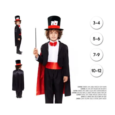 DISFRAZ MAGO T-5-6 24082