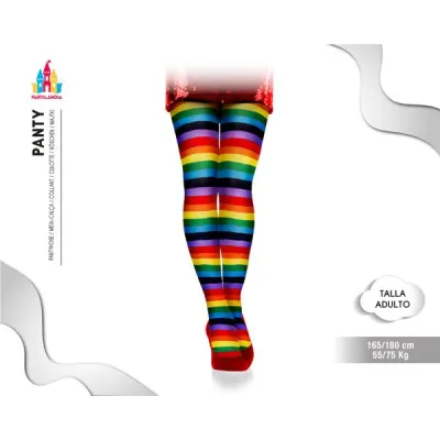 PANTY ADULTO RAYAS COLORES 32050