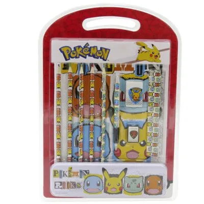 SET DE PAPELERIA CON ESTUCHE POKEMON GS-616-PK