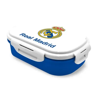 SANDWICHERA CON CUBIERTOS REAL MADRID RM00007