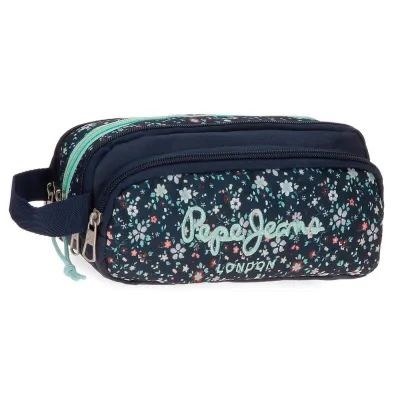 PORTATODO 5 COMPART PEPE JEANS ALENKA AZUL 6714521