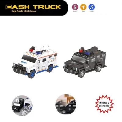 HUCHA FURGON BLINDADO CON HUELLA DIGITAL CH-701