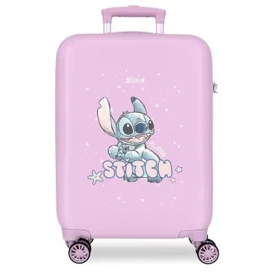 MALETA CABINA STITCH ROSA 55CM 3161142