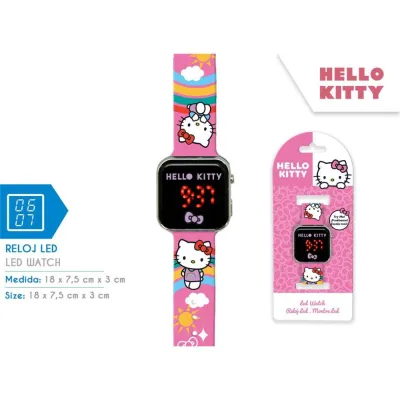 RELOJ LED HELLO KITTY HK50201