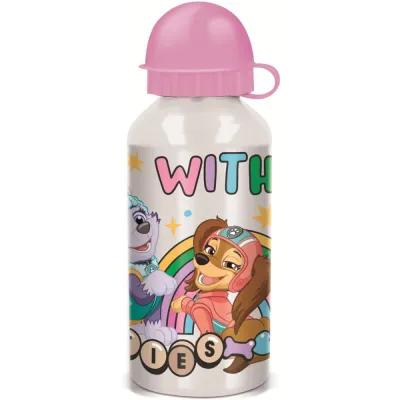 BOTELLA ALUMINIO PATRULLA NIÑA 400ML 81894