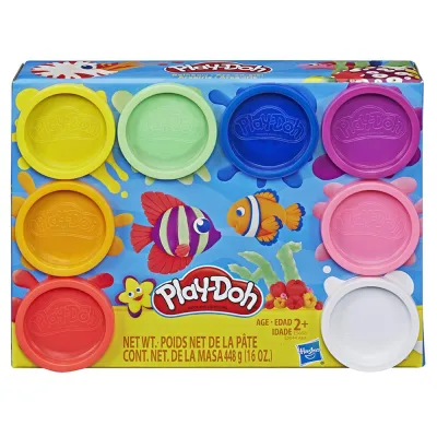 PACK 8 BOTE PLAY-DOH E5044