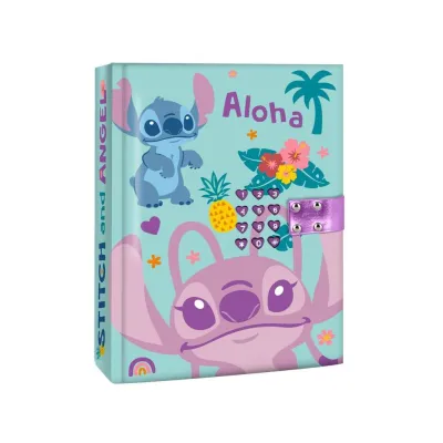 DIARIO CON CODIGO STITCH ST00083