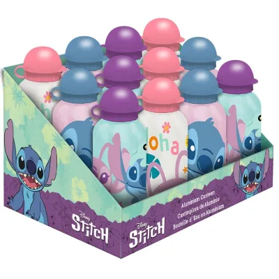 BOTELLA ALUMINIO STITCH 500ML ST00087