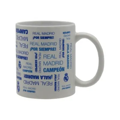 TAZA CERAMICA REAL MADRID MENSAJE MG92-03RM
