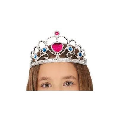 DIADEMA PRINCESA PLATA 23005