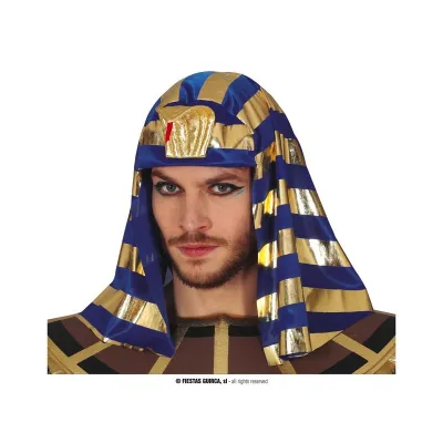 TOCADO FARAON ORO Y AZUL 13247