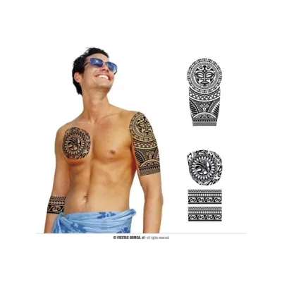 TATTOOS FLORES NEGRAS 15849