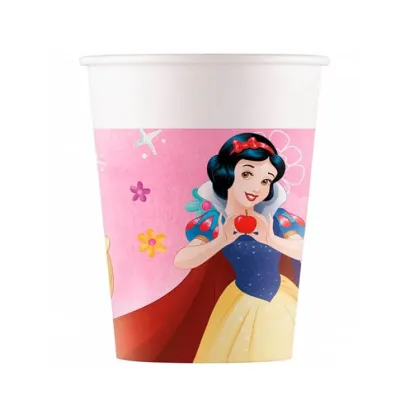 VASOS PRINCESAS 8UD 04736