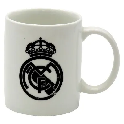 TAZA CERAMICA LOGO MADRID NEGRO MG-47C-RM