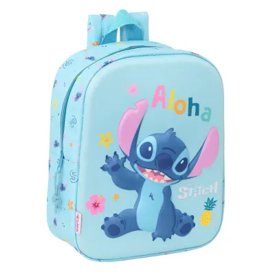 MOCHILA 3D STITCH 27CM  622554011