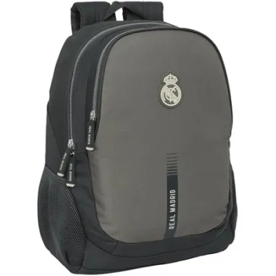 MOCHILA REAL MADRID GRIS 44CM 612524665