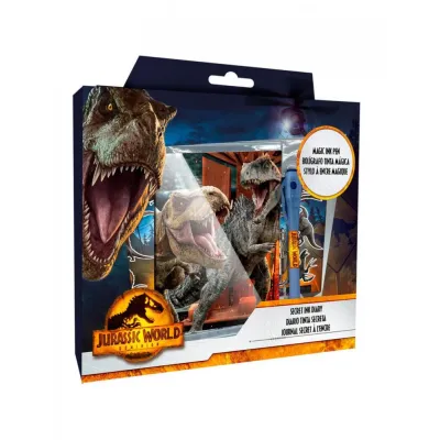 DIARIO CON BOLIGRAFO JURASSIC WORLD JP00005