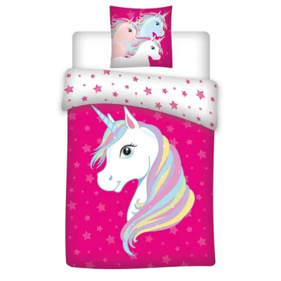 FUNDA NORDICA MICROFIBRA UNICORNIO 140X200CM 18606