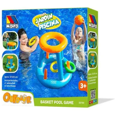 CANASTA HINCHABLE DE BALONCESTO 25750