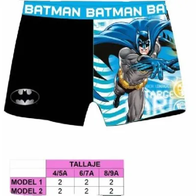 BOXER BATMAN TALLA 4-5- 8-9 72011