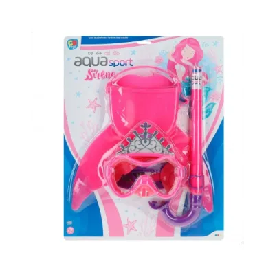 SET BUCEO Y ALETA SIRENA 62156