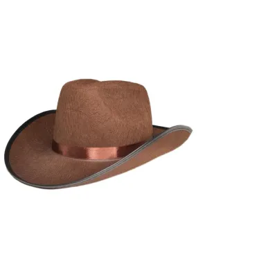 SOMBRERO VAQUERO MARRON ADULTO 021340