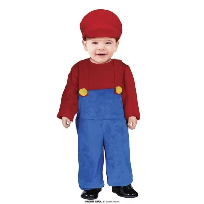 DISFRAZ BEBE MARIO T-18-24  82063