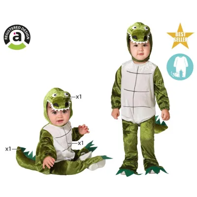 DISFRAZ BEBE COCODRILO T-12-24 66260