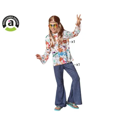 DISFRAZ HIPPIE T-5-6 66304