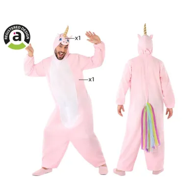 DISFRAZ ADULTO UNICORNIO T-M 61434