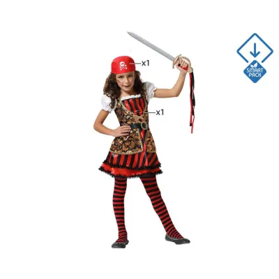 DISFRAZ PIRATA NIÑA T-5-6 71076