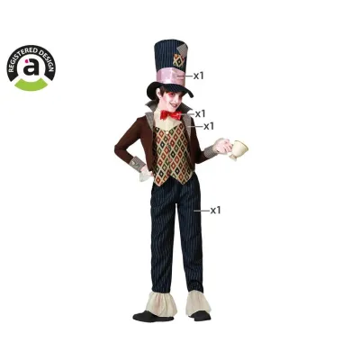 DISFRAZ SOMBRERERO LOCO T-5-6 75169