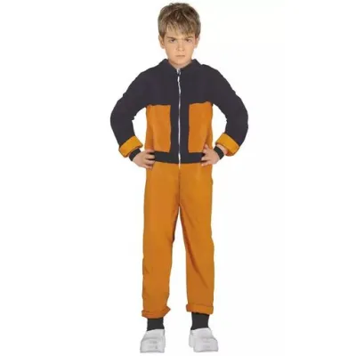 DISFRAZ NINJA NARANJA T. 5-6 77893