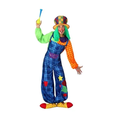 DISFRAZ ADULTO PAYASO T-M  15662