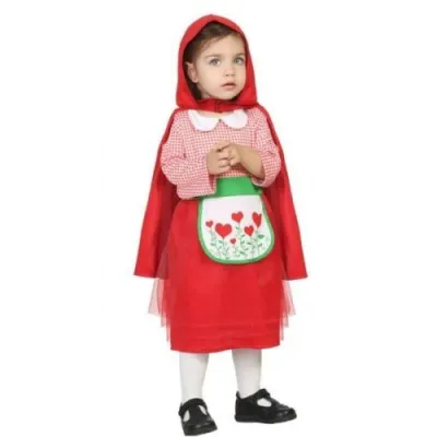 DISFRAZ CAPERUCITA T-6-12M 24411