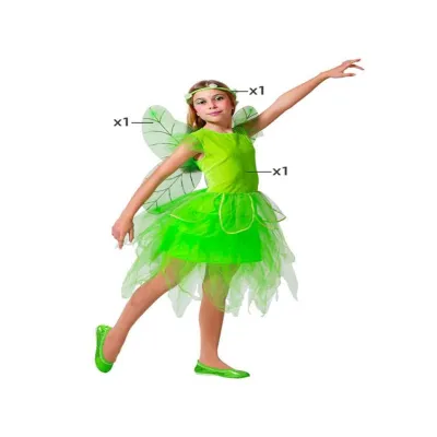 DISFRAZ HADA VERDE T-7-9 10734