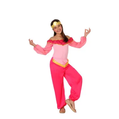 DISFRAZ  ARABE ROSA T-5-6 26410