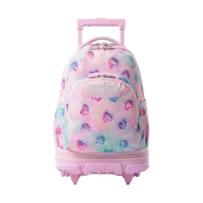 MOCHILA COMPAC TOTTO GLITTER 44CM 25110-1KB