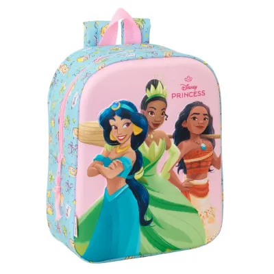 MOCHILA 3D PRINCESAS DISNEY 27CM 622564011