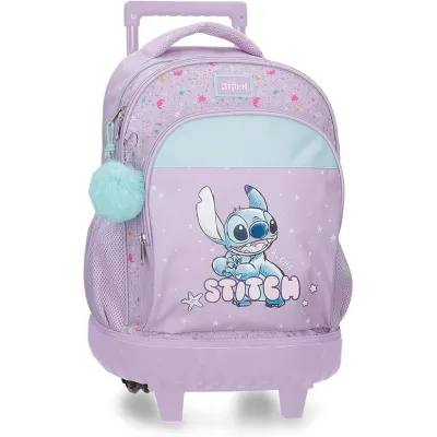 MOCHILA CARRO STITCH LOVELY 45CM  79544