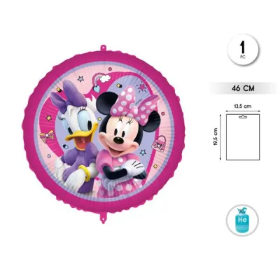 GLOBO FOIL MINNIE 46CM CO93837