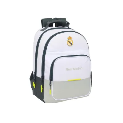 MOCHILA REAL MADRID BLANCA 42CM 612554560