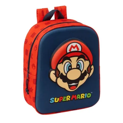 MOCHILA 3D SUPER MARIO 27CM 622477011